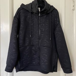 Fabletics oversized camouflage jacket